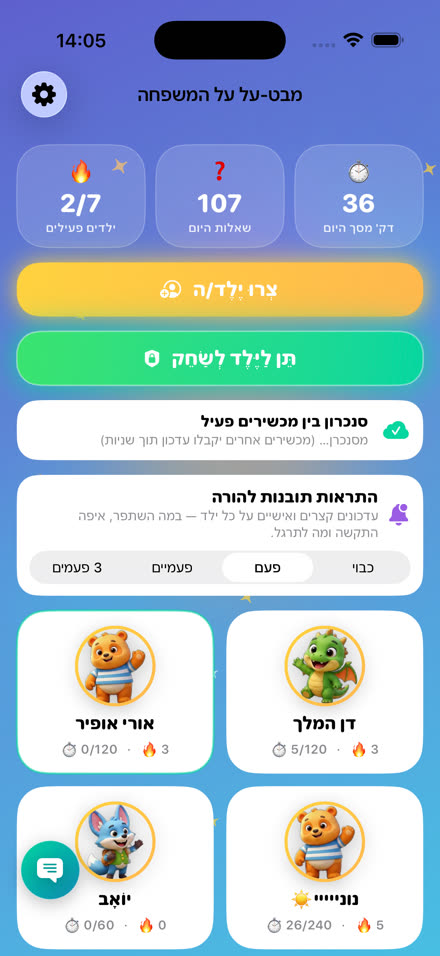 מבט על המשפחה